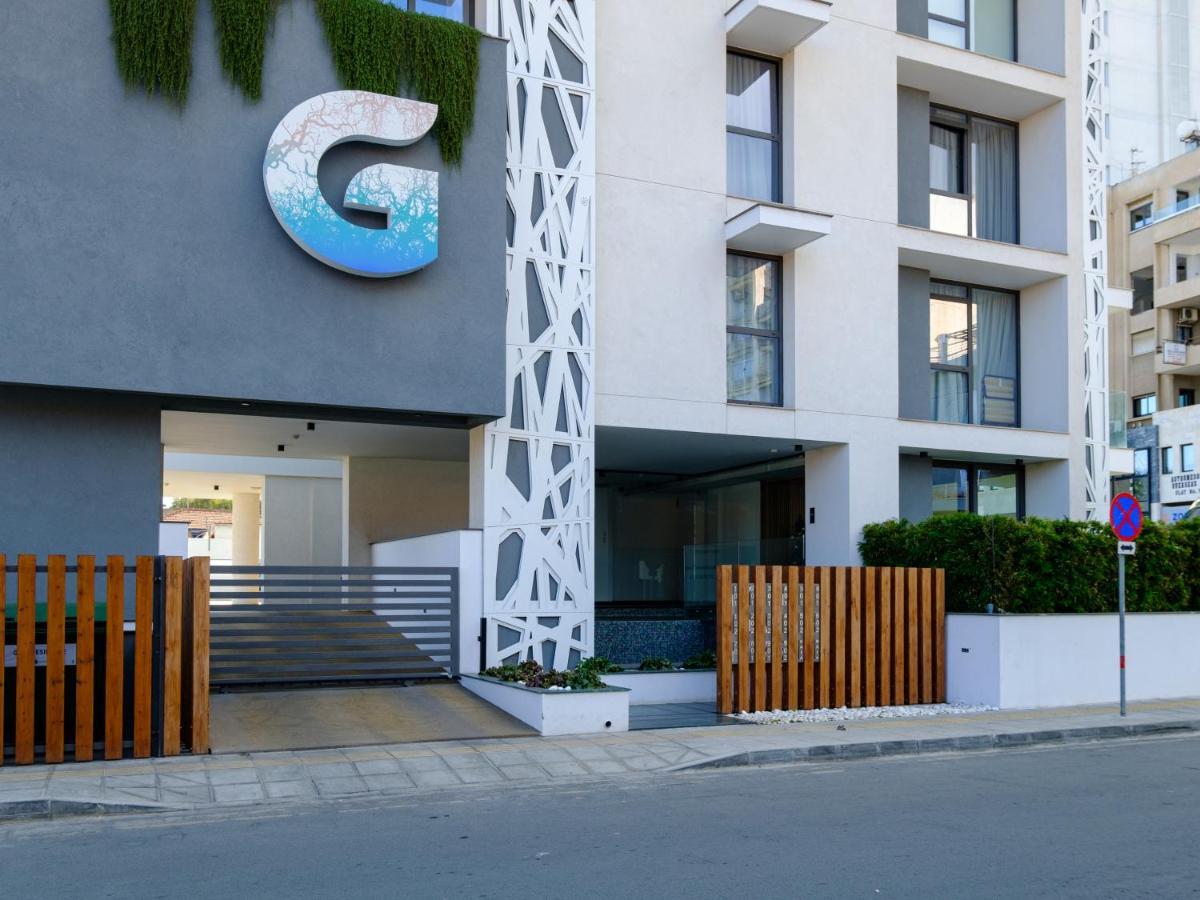 Sanders Gaia - Bright Two-Bedroom Apartment With Sea View Lárnaka Eksteriør bilde
